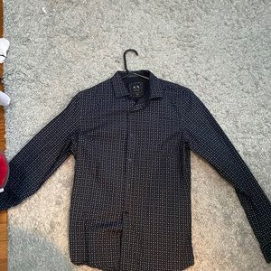 Slim Fit Armani Exchange Dress Shirt Size S